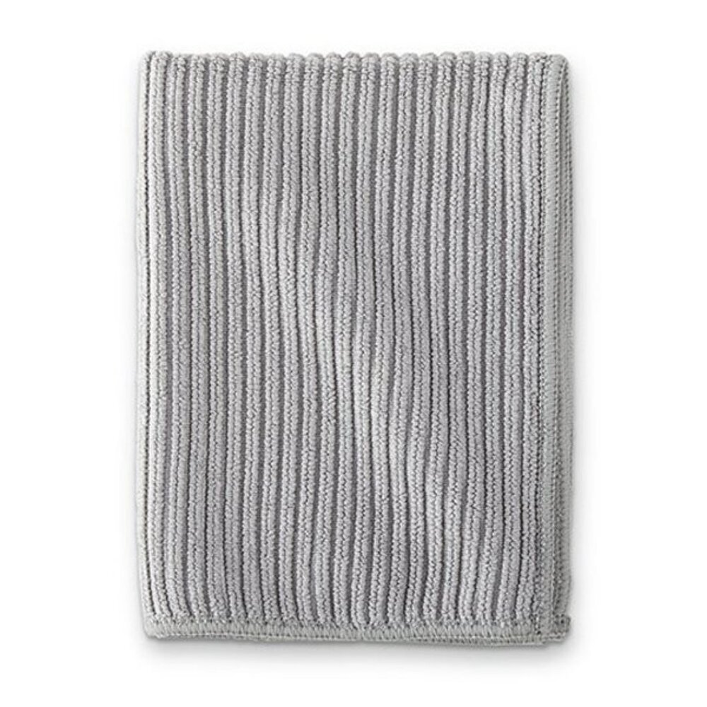 (1) Norwex Channel Textured Kitchen Towel (Graphite color)